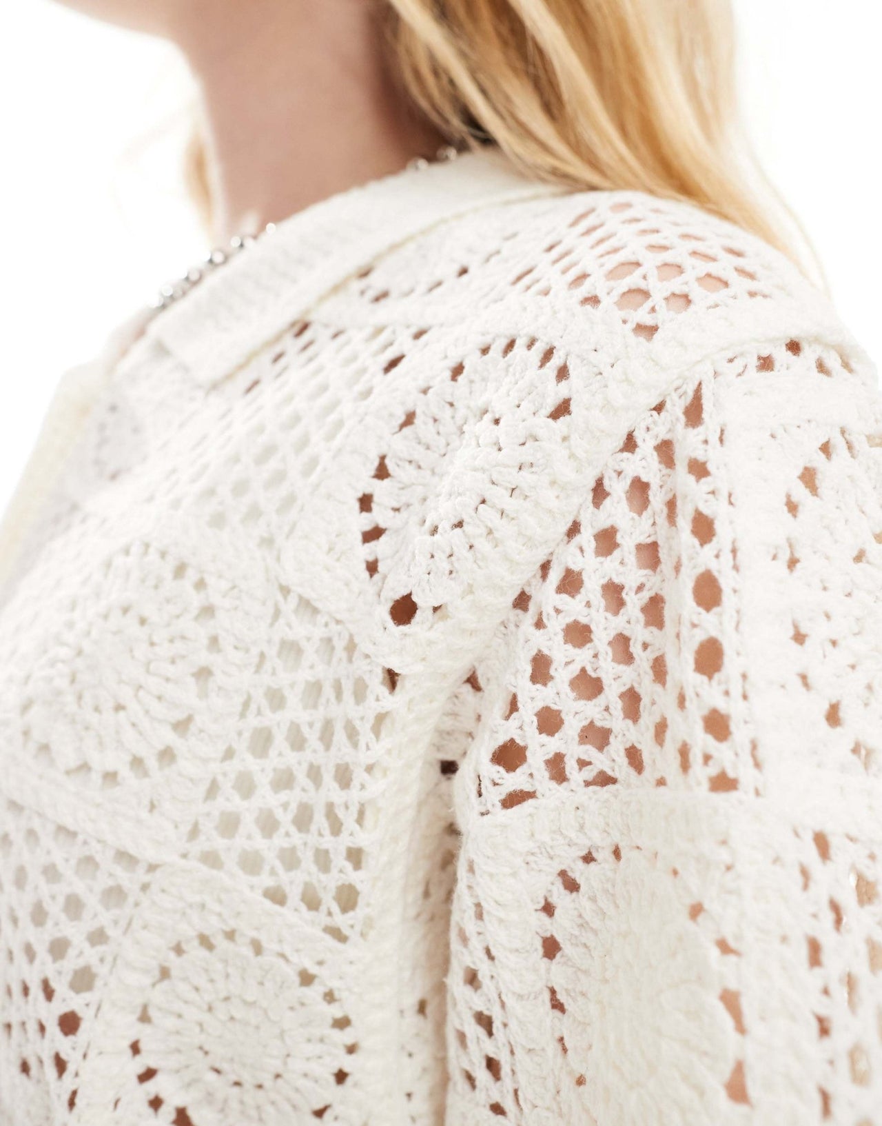 Obey texture print top in off white - ASOS Sample Sale EU Store