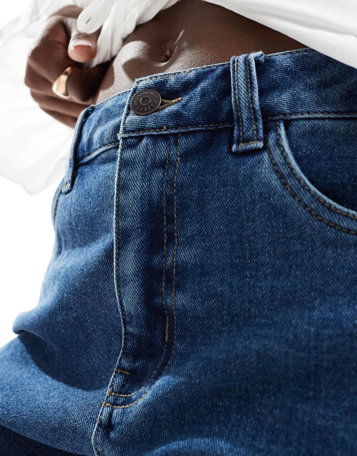 Object a - line denim shorts in medium blue - ASOS Sample Sale EU Store