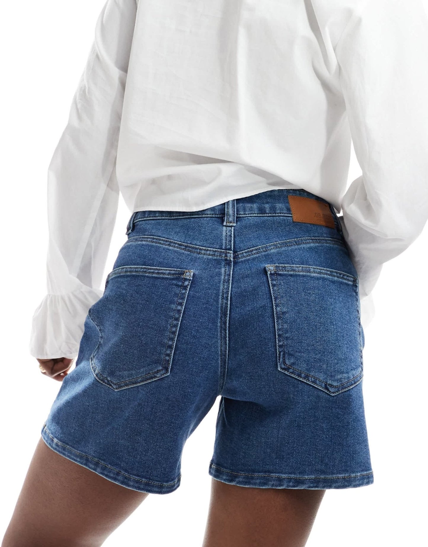 Object a - line denim shorts in medium blue - ASOS Sample Sale EU Store