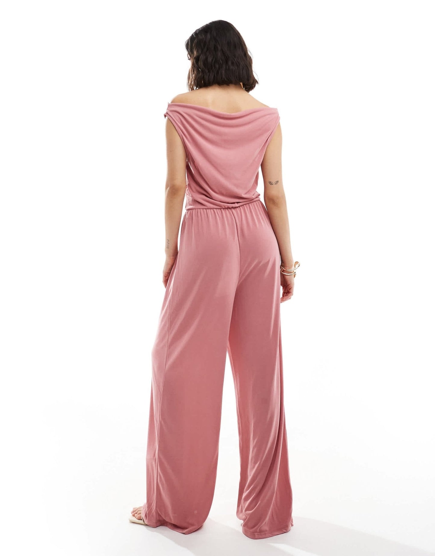 ONLY slinky jumpsuit in dusty pink - ASOS Sample Sale EU Store