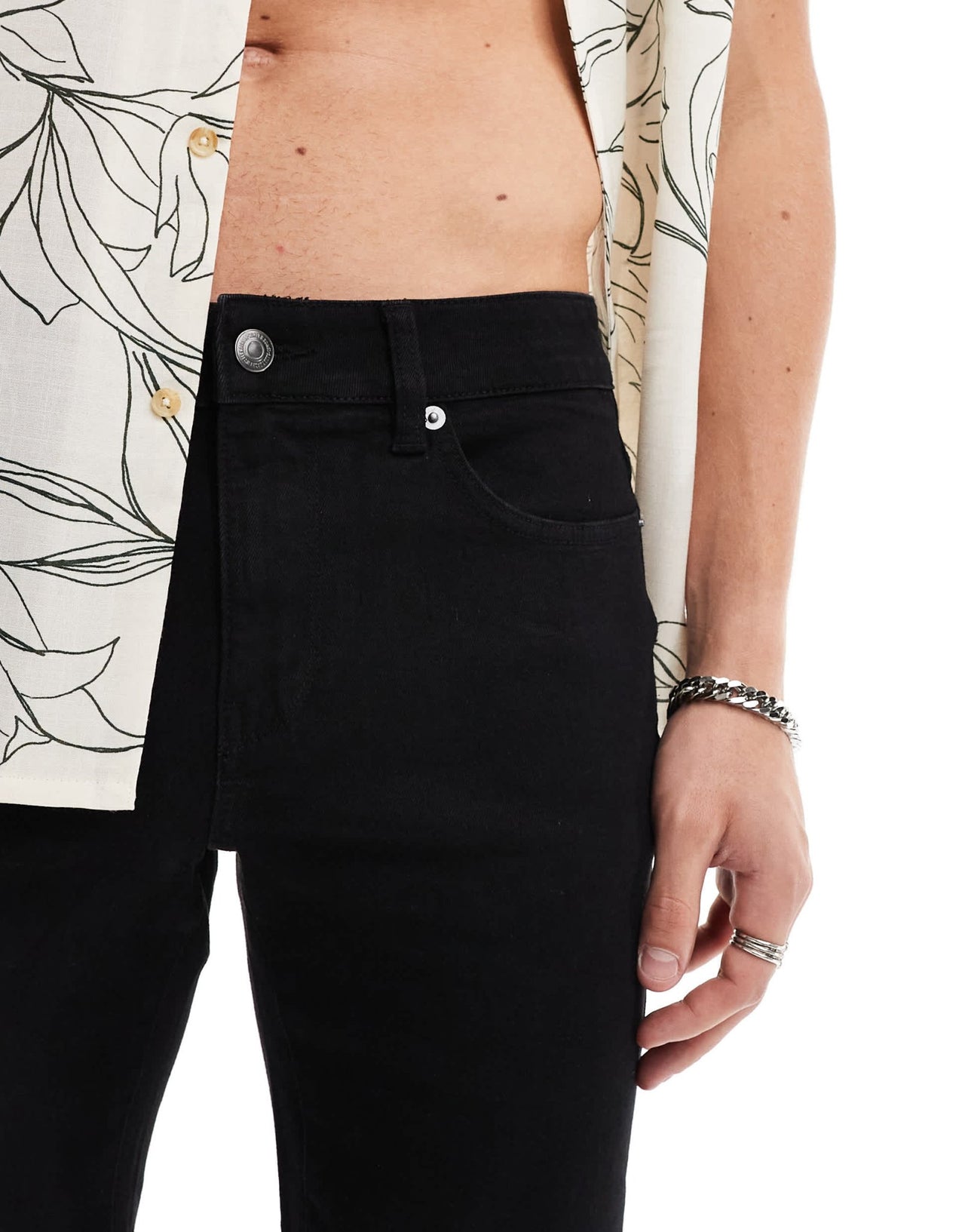 ONLY & SONS denim shorts in black - ASOS Sample Sale EU Store