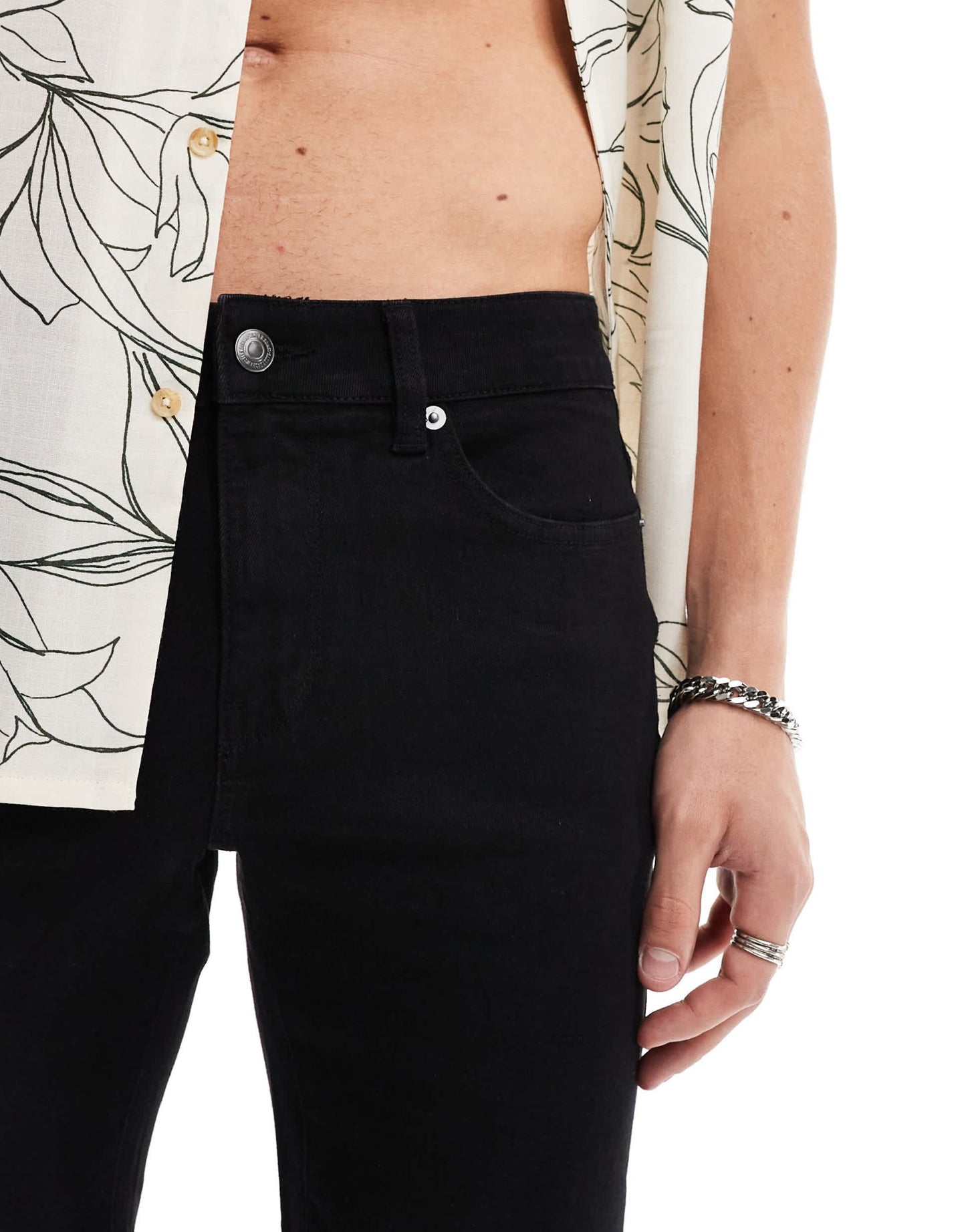 ONLY & SONS denim shorts in black - ASOS Sample Sale EU Store