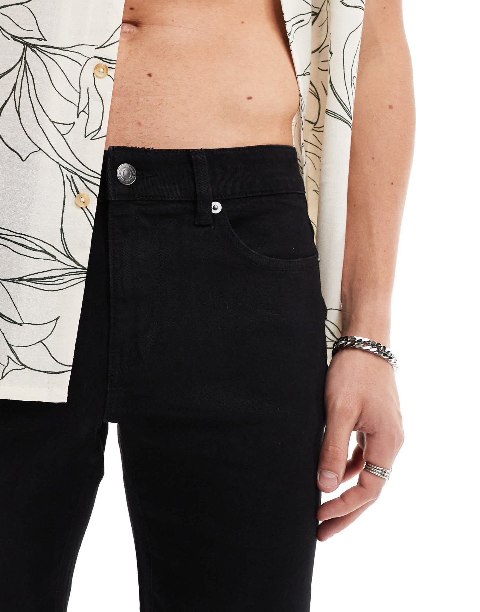 ONLY & SONS denim shorts in black - ASOS Sample Sale EU Store