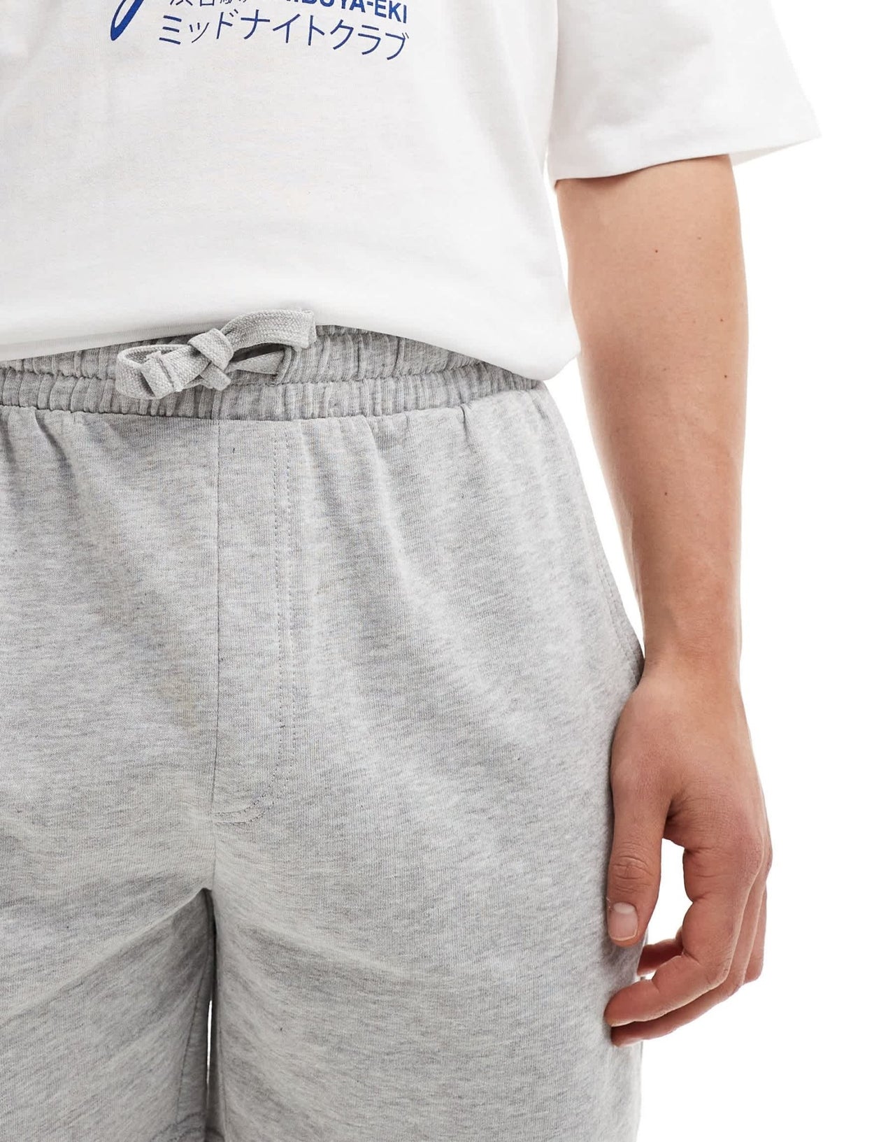 ONLY & SONS loose fit sweat short in grey melange - ASOS Sample Sale EU Store