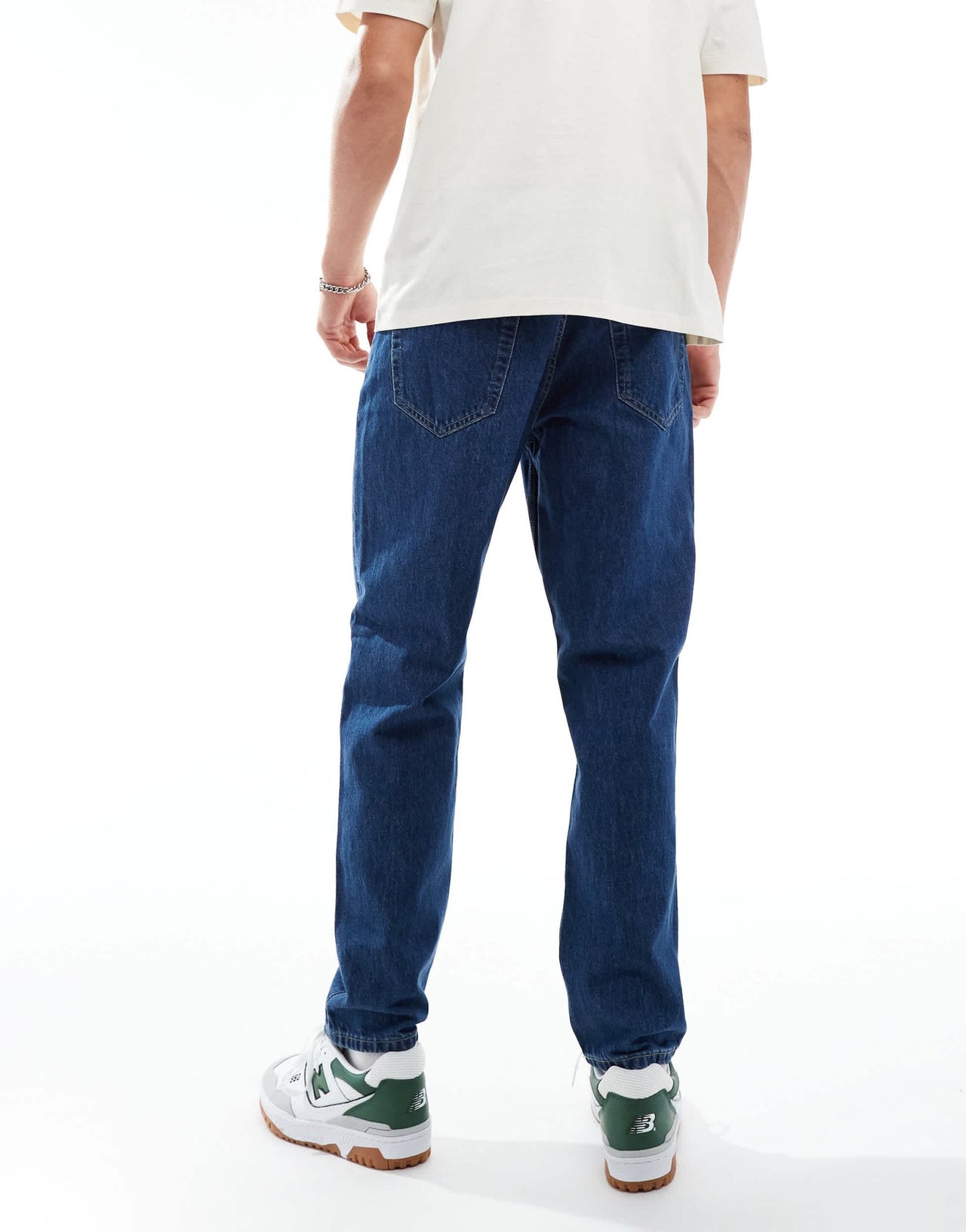 ONLY & SONS Tye loose tapered fit jeans in dark blue wash - ASOS Sample Sale EU Store