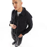 ONLY & SONS worker overshirt in black