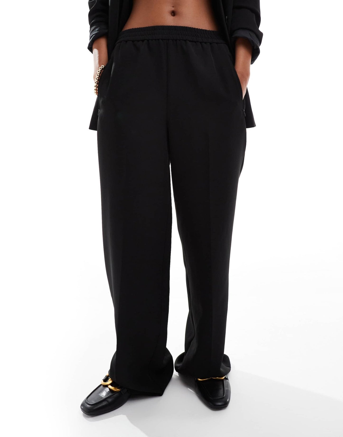 ONLY tailored straight trousers co - ord in black - ASOS Sample Sale EU Store