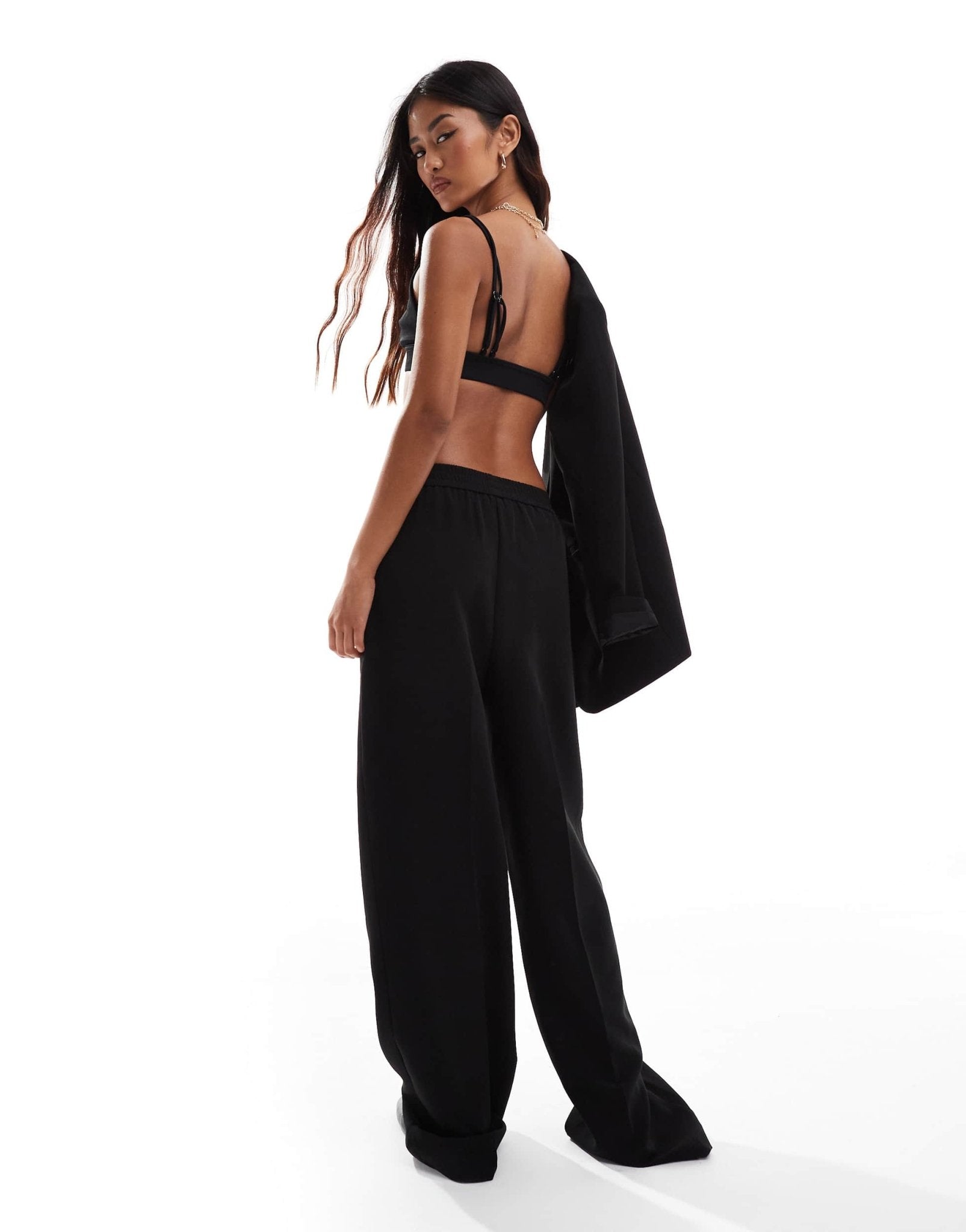 ONLY tailored straight trousers co - ord in black - ASOS Sample Sale EU Store