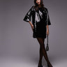 & Other Stories all over sequin mini dress in black