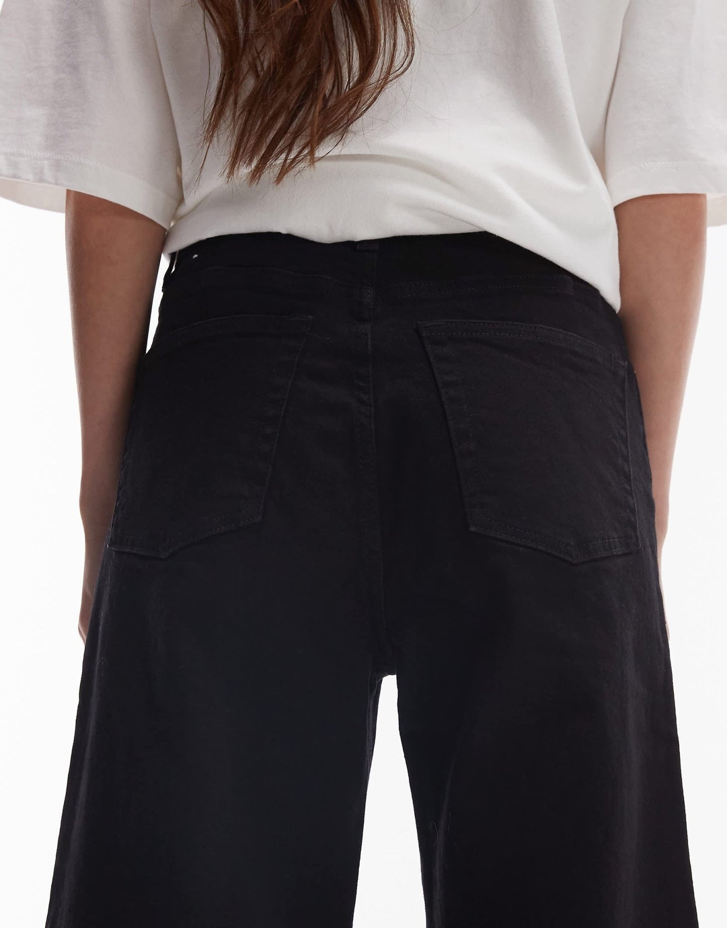 & Other Stories high waist wide leg jeans in washed black - ASOS Sample Sale EU Store