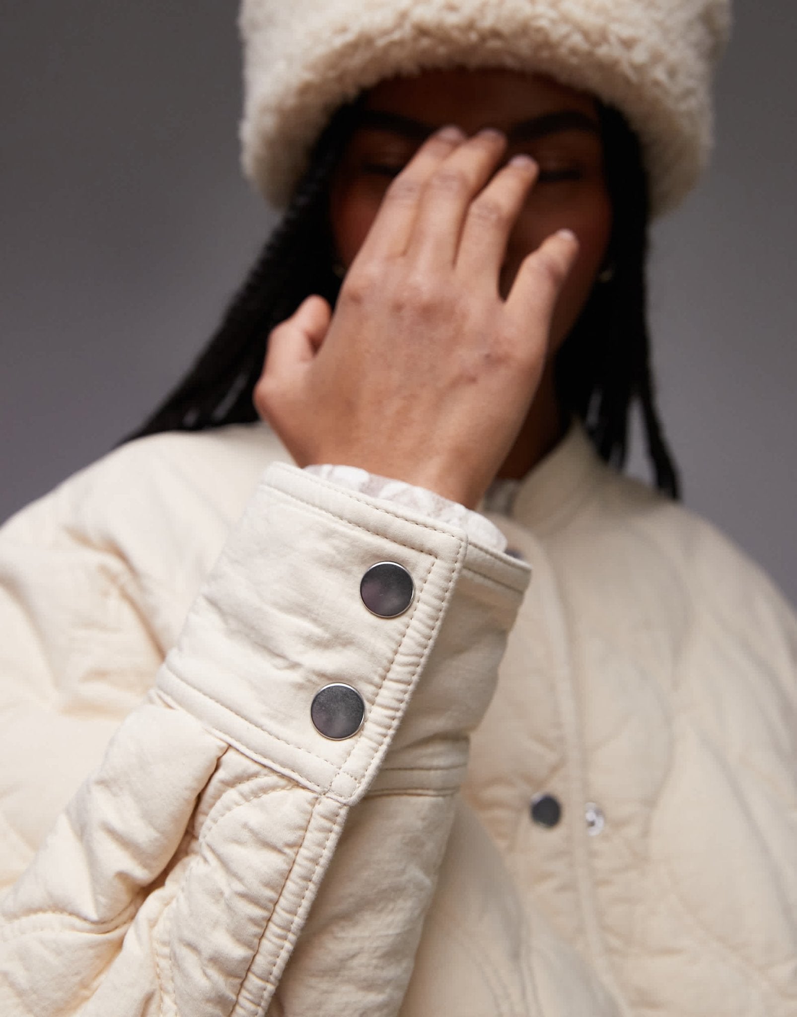 & Other Stories quilted jacket in beige - ASOS Sample Sale EU Store