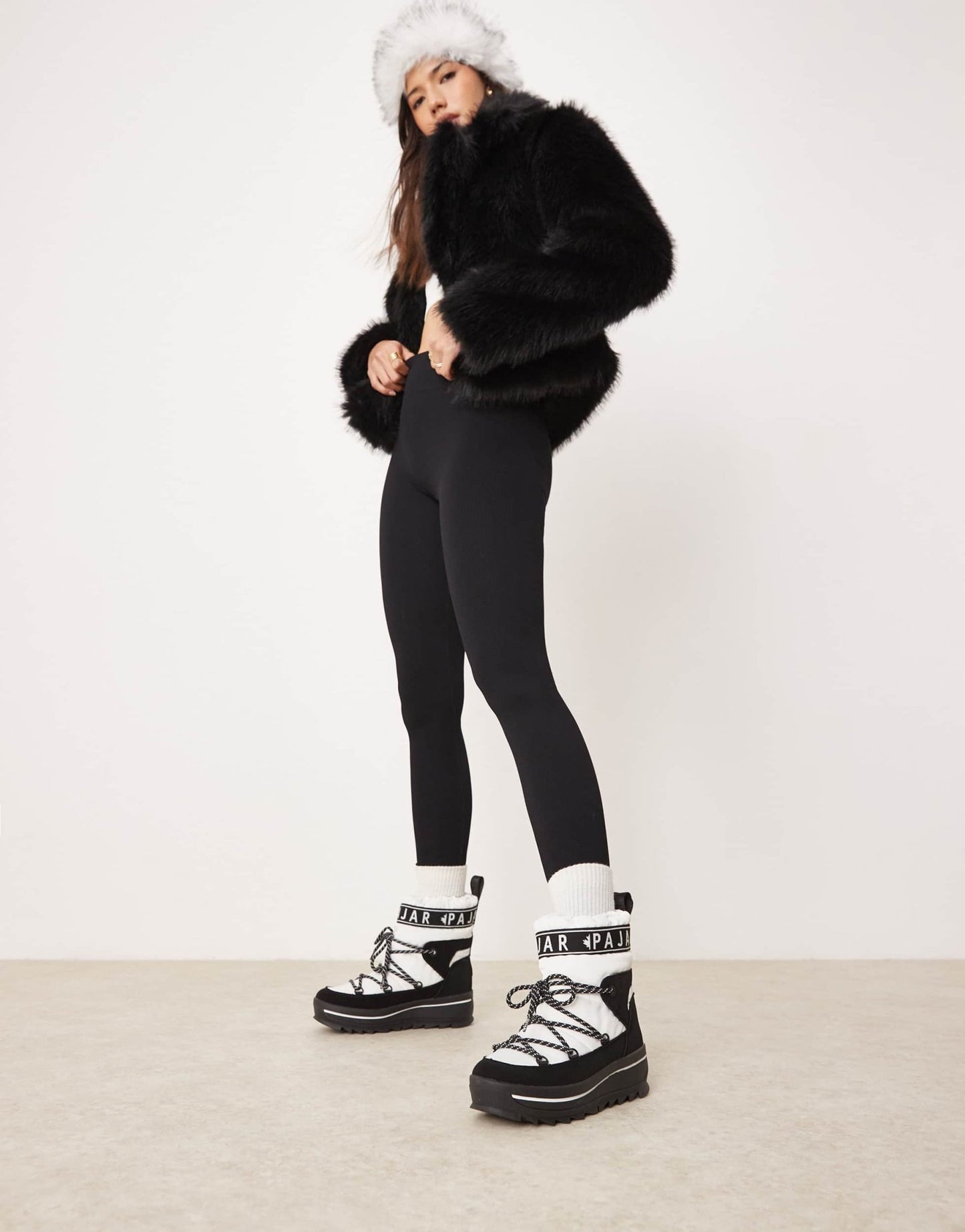 Pajar Galaxy snow boots in white - ASOS Sample Sale EU Store