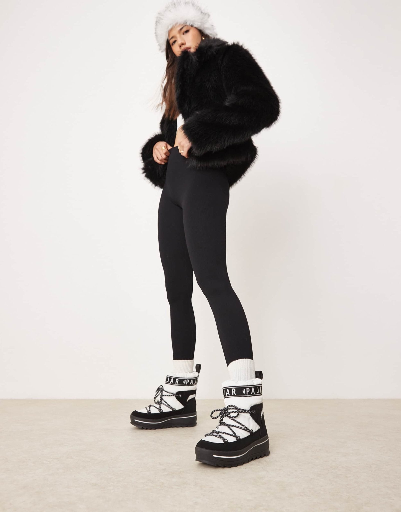 Pajar Galaxy snow boots in white - ASOS Sample Sale EU Store