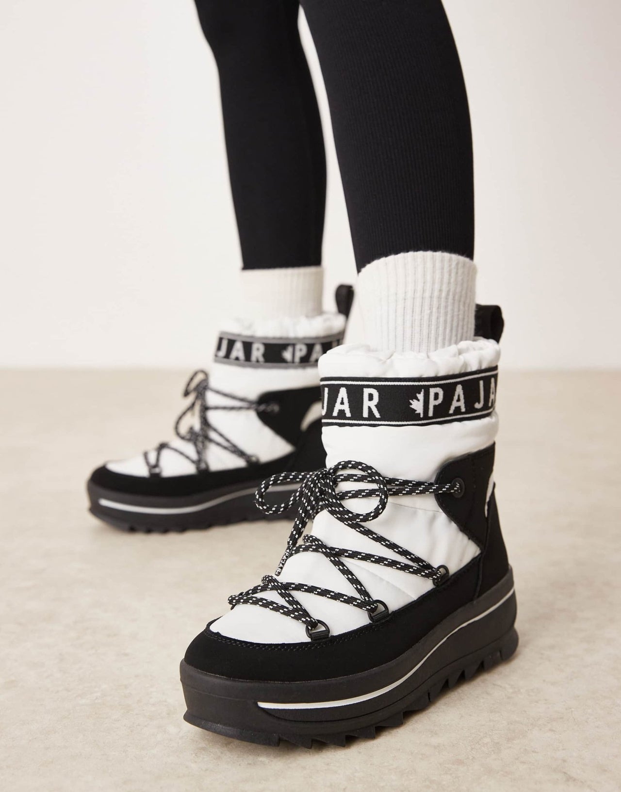 Pajar Galaxy snow boots in white - ASOS Sample Sale EU Store