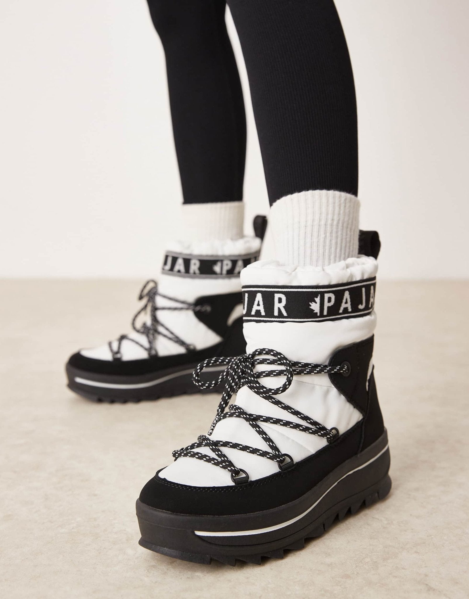 Pajar Galaxy snow boots in white - ASOS Sample Sale EU Store