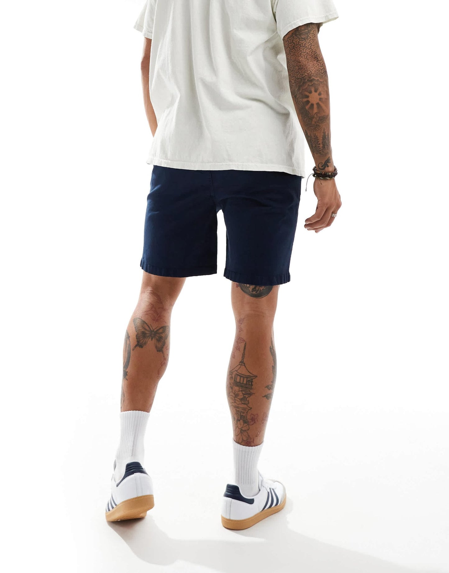 Parlez Blake relaxed shorts in navy - ASOS Sample Sale EU Store