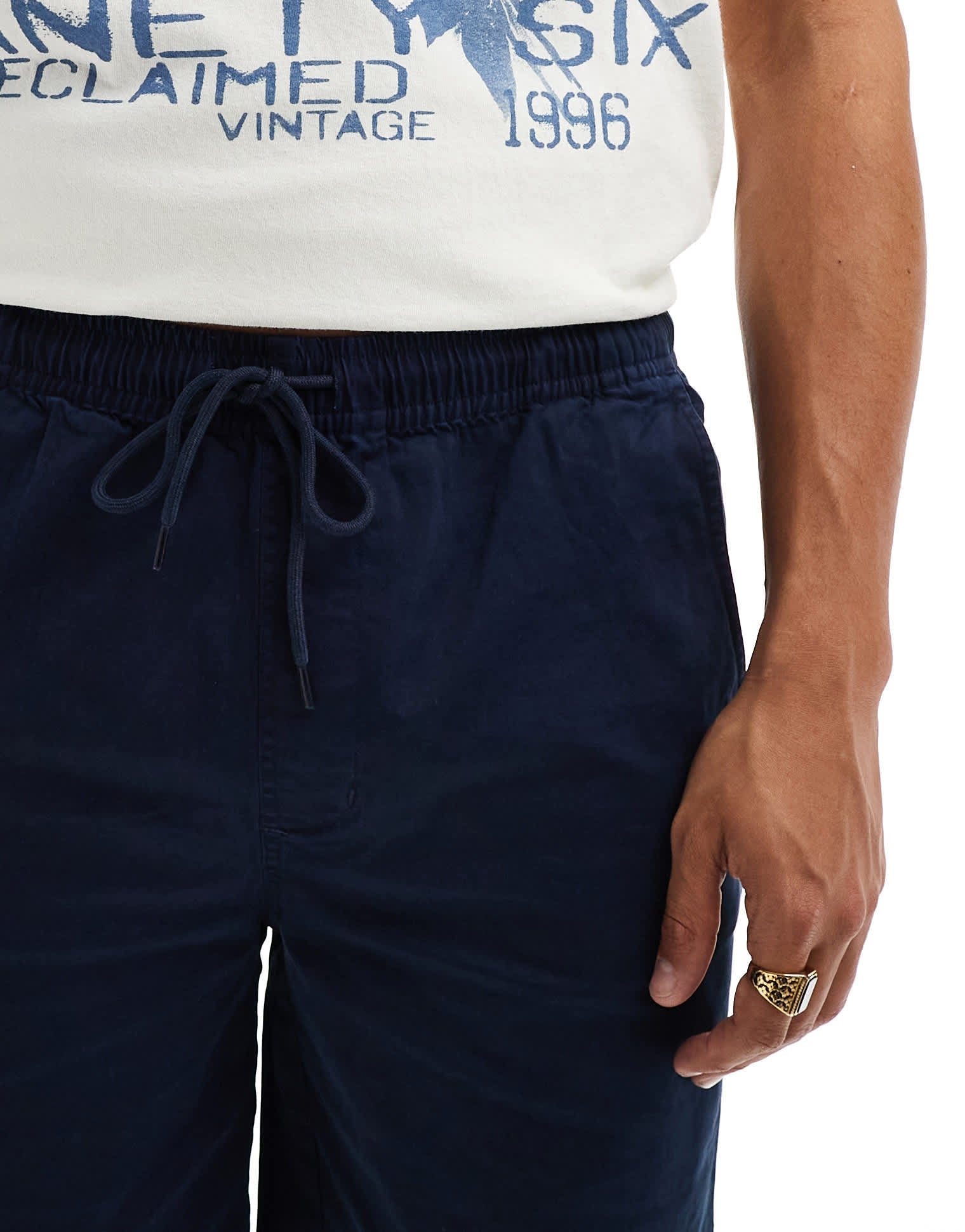 Parlez Blake relaxed shorts in navy - ASOS Sample Sale EU Store
