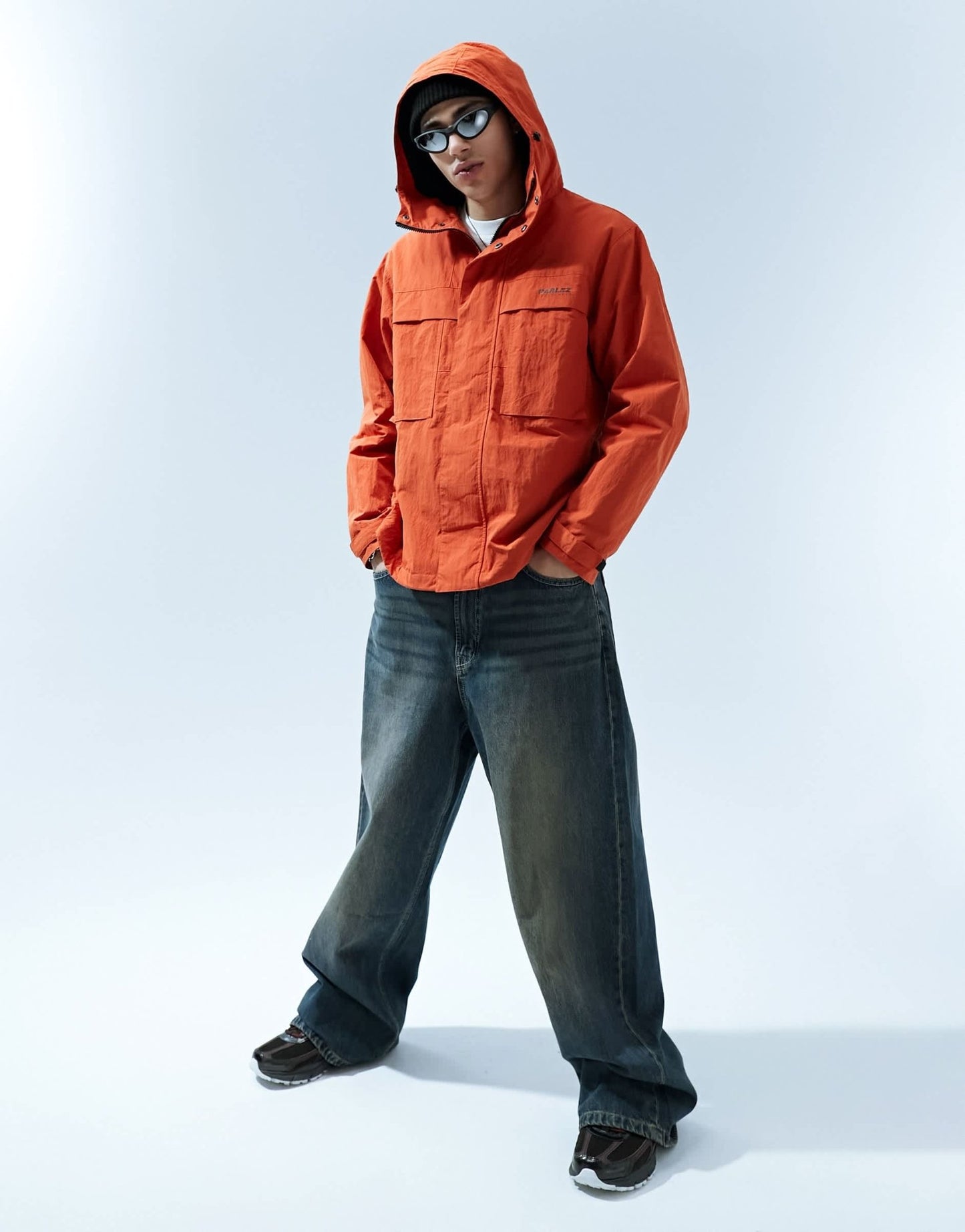Parlez nylon rain jacket in burnt orange - ASOS Sample Sale EU Store