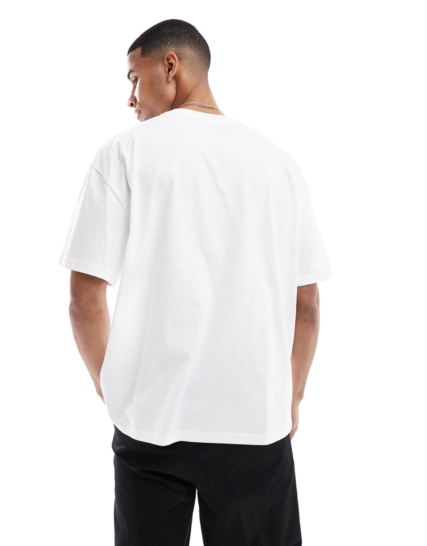 Parlez oversized logo embroidery t-shirt in white - ASOS Sample Sale EU Store