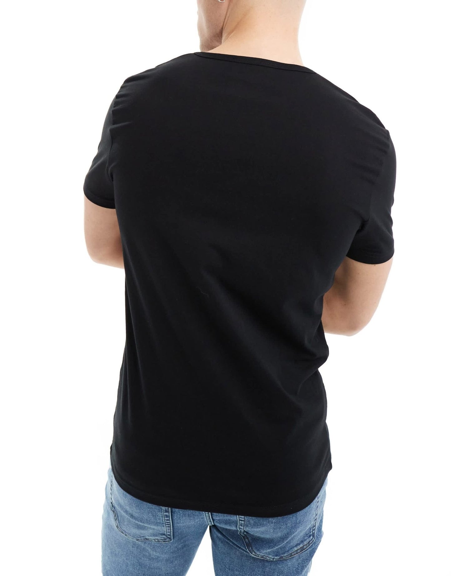 Paul Smith 3 pack loungewear t-shirts with logo in black - ASOS Sample Sale EU Store