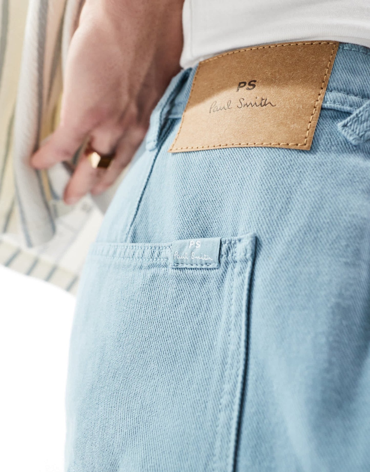 Paul Smith chino trousers in light blue - ASOS Sample Sale EU Store