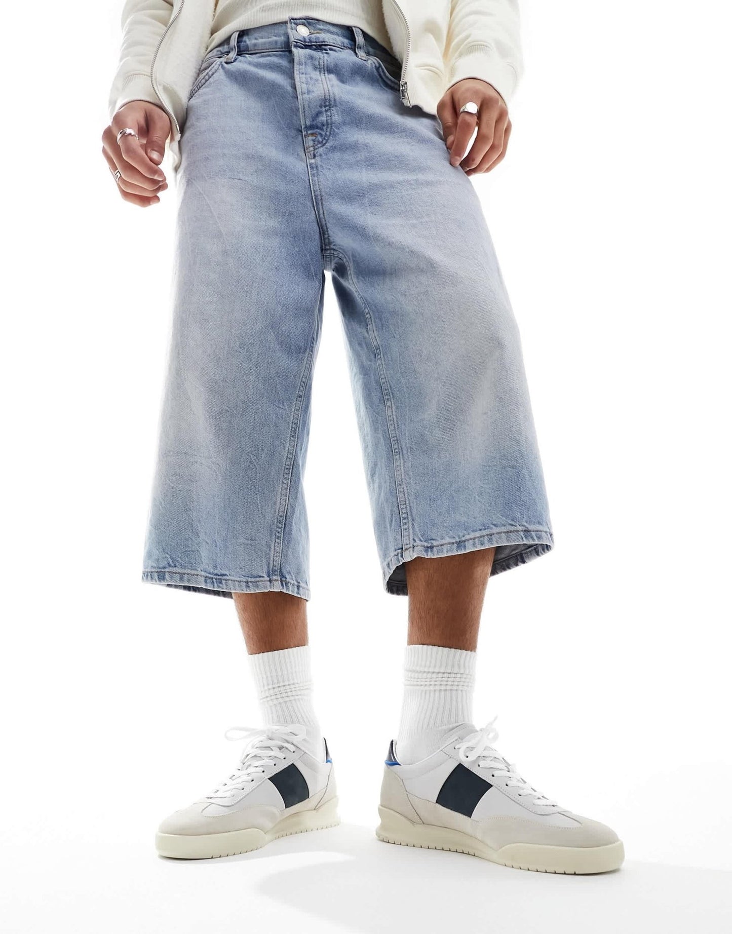 Paul Smith Dover suede mix trainer in white cream mix - ASOS Sample Sale EU Store