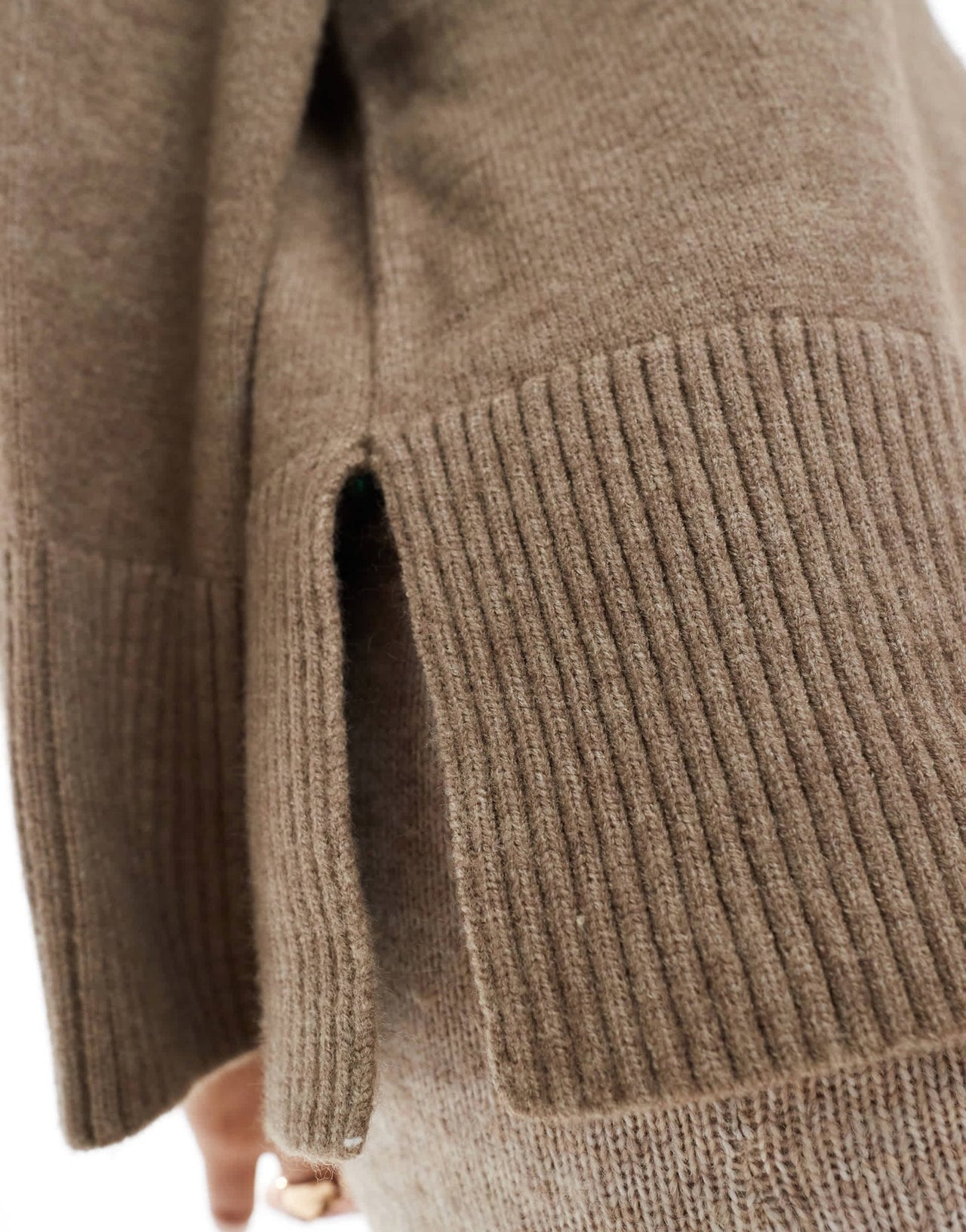 Pretty Lavish oversized knit jumper in mushroom - ASOS Sample Sale EU Store
