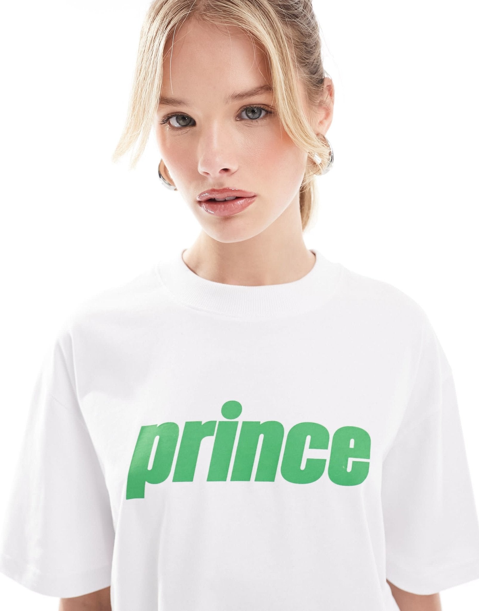 Prince branded t-shirt with logo in white - ASOS Sample Sale EU Store