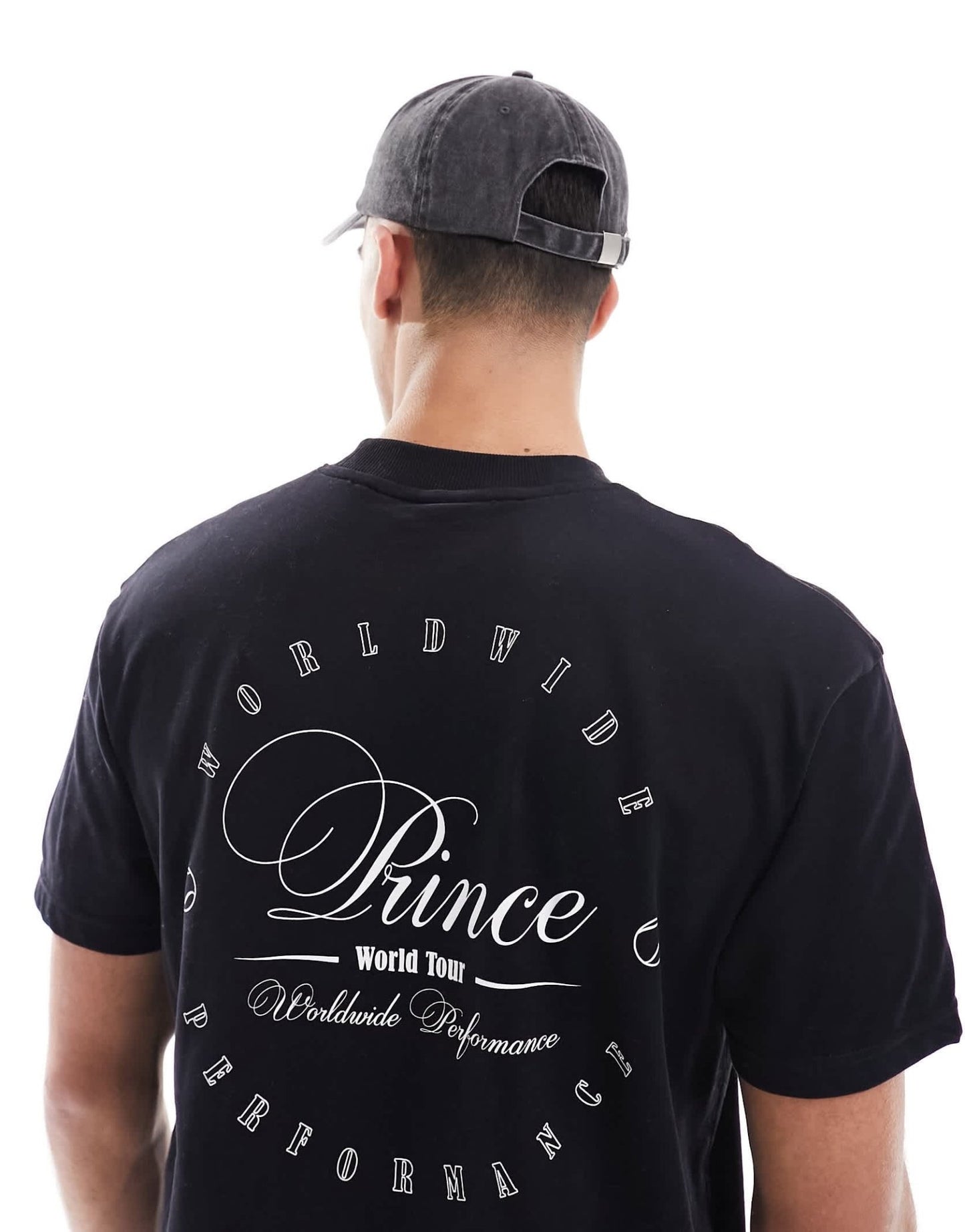Prince vintage print graphic t-shirt in black - ASOS Sample Sale EU Store