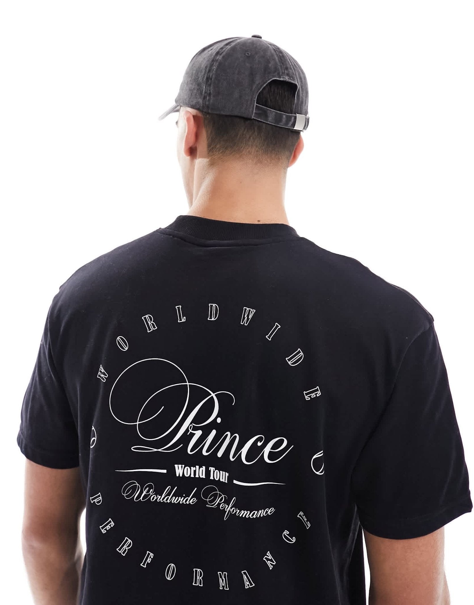 Prince vintage print graphic t-shirt in black - ASOS Sample Sale EU Store
