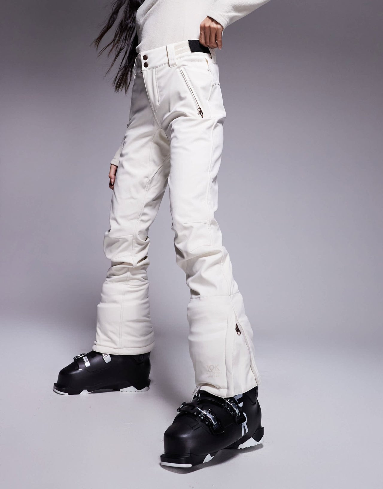 Protest Prtrelole slim fit stretch softshell snowpants in off white - ASOS Sample Sale EU Store