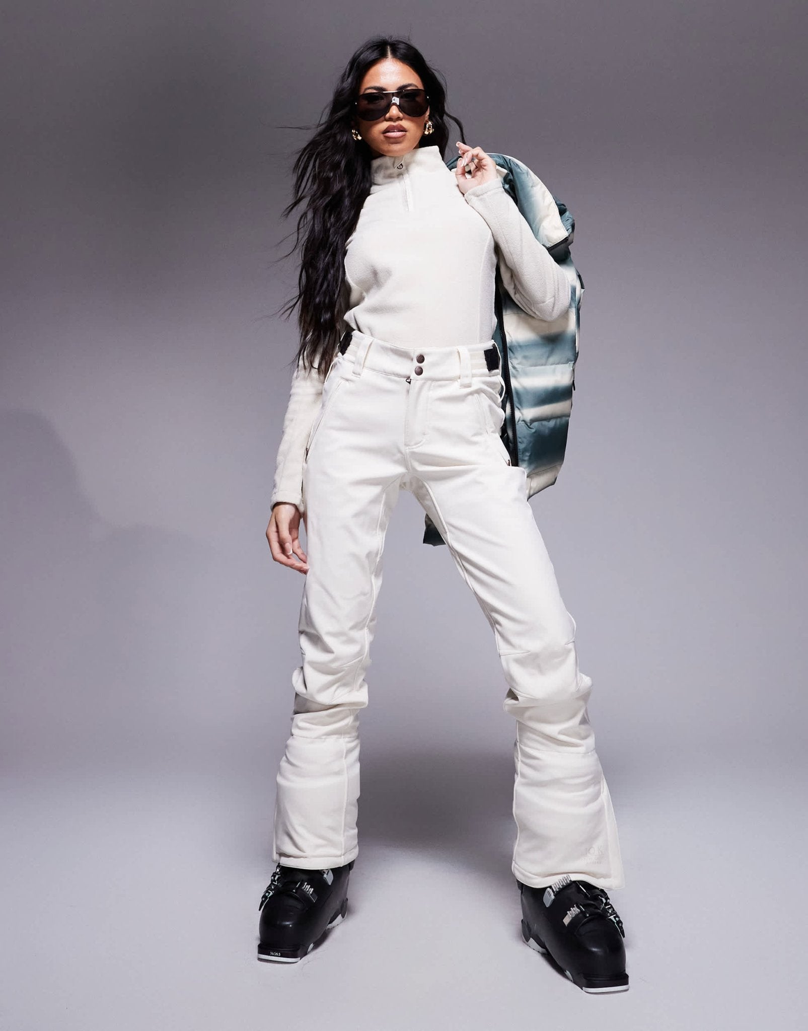 Protest Prtrelole slim fit stretch softshell snowpants in off white - ASOS Sample Sale EU Store