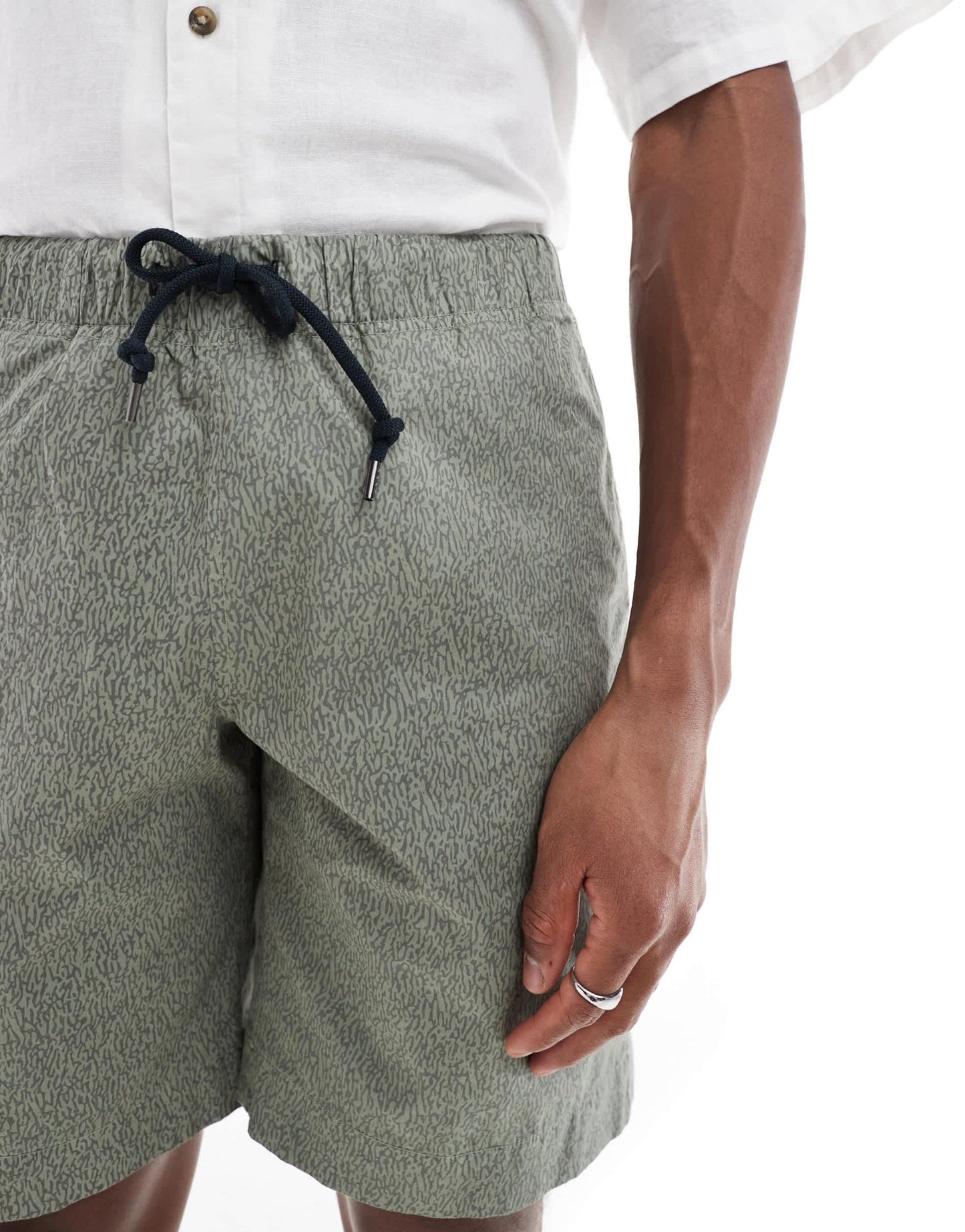 PS Paul Smith drawstring shorts in green print - ASOS Sample Sale EU Store