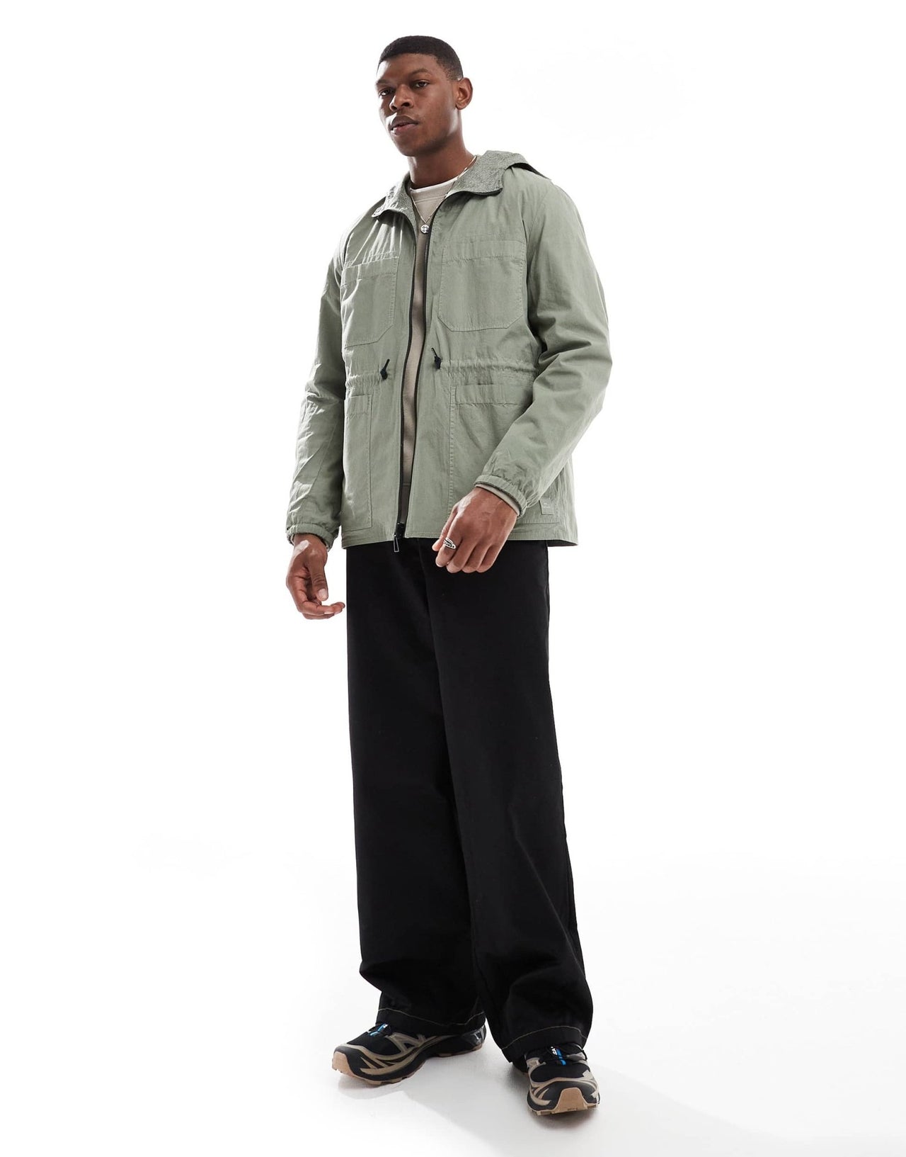 PS Paul Smith reversible hooded jacket in green print - ASOS Sample Sale EU Store