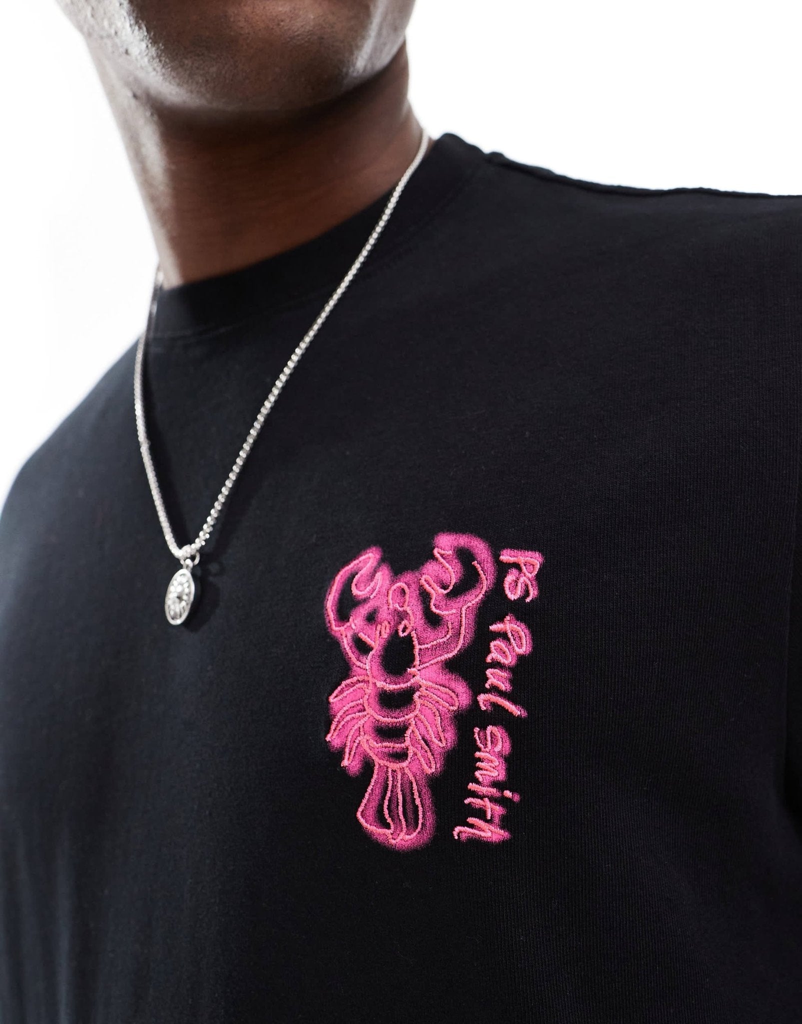 PS Paul Smith t-shirt with lobster print in black - ASOS Sample Sale EU Store