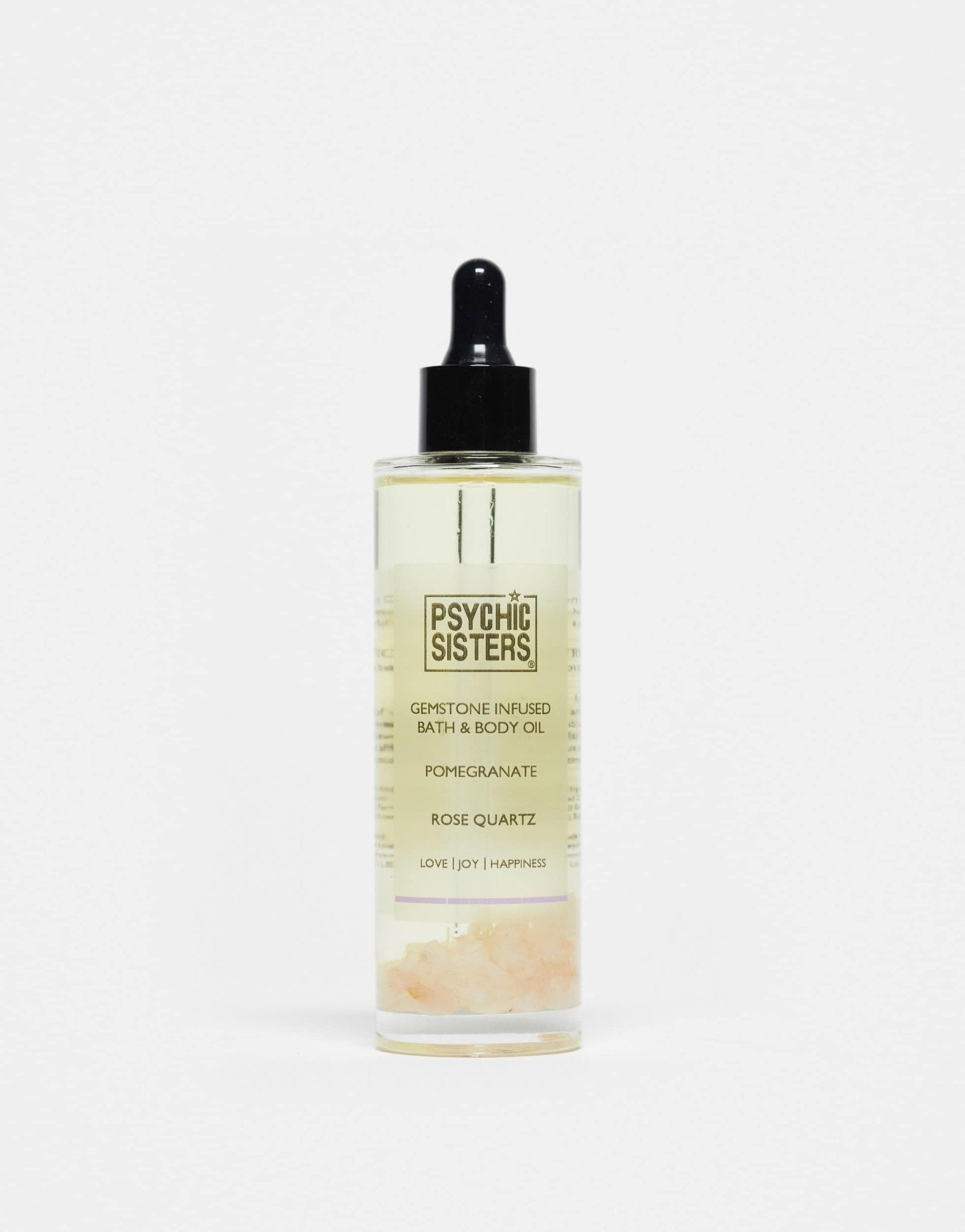 Psychic Sisters x ASOS Exclusive Rose Quartz Bath and Body Oil 100ml - ASOS Sample Sale EU Store