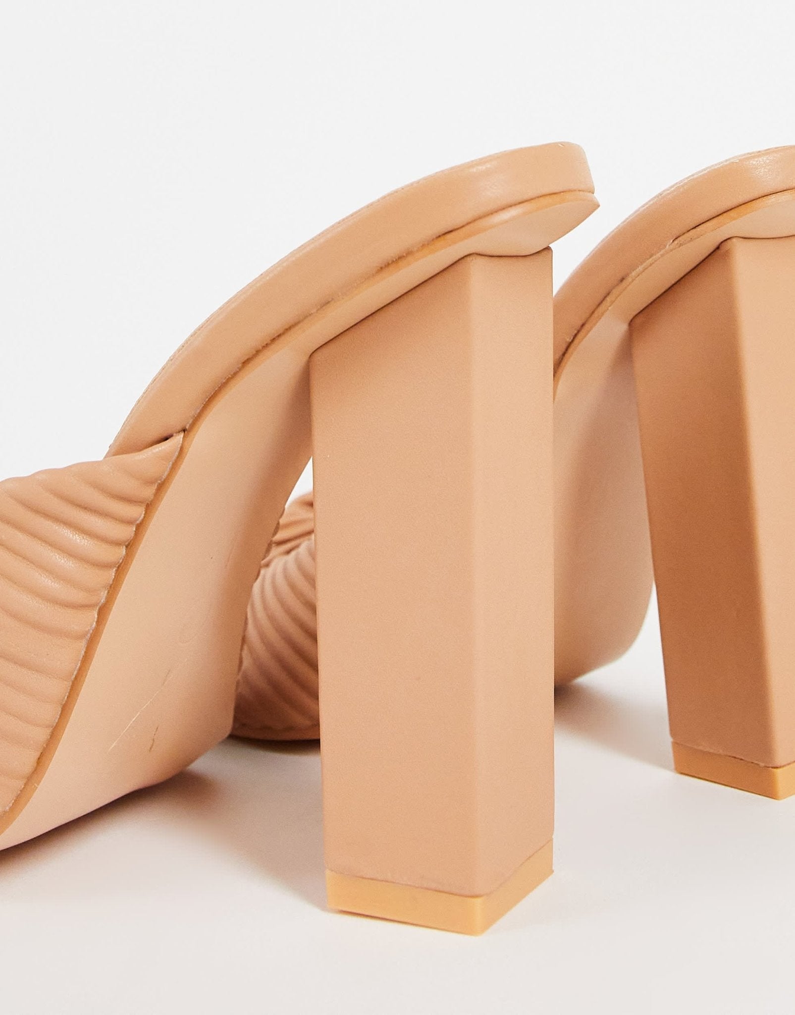 Public Desire Wide Fit Beachbabe flatform sandals in neon pink - ASOS Sample Sale EU Store
