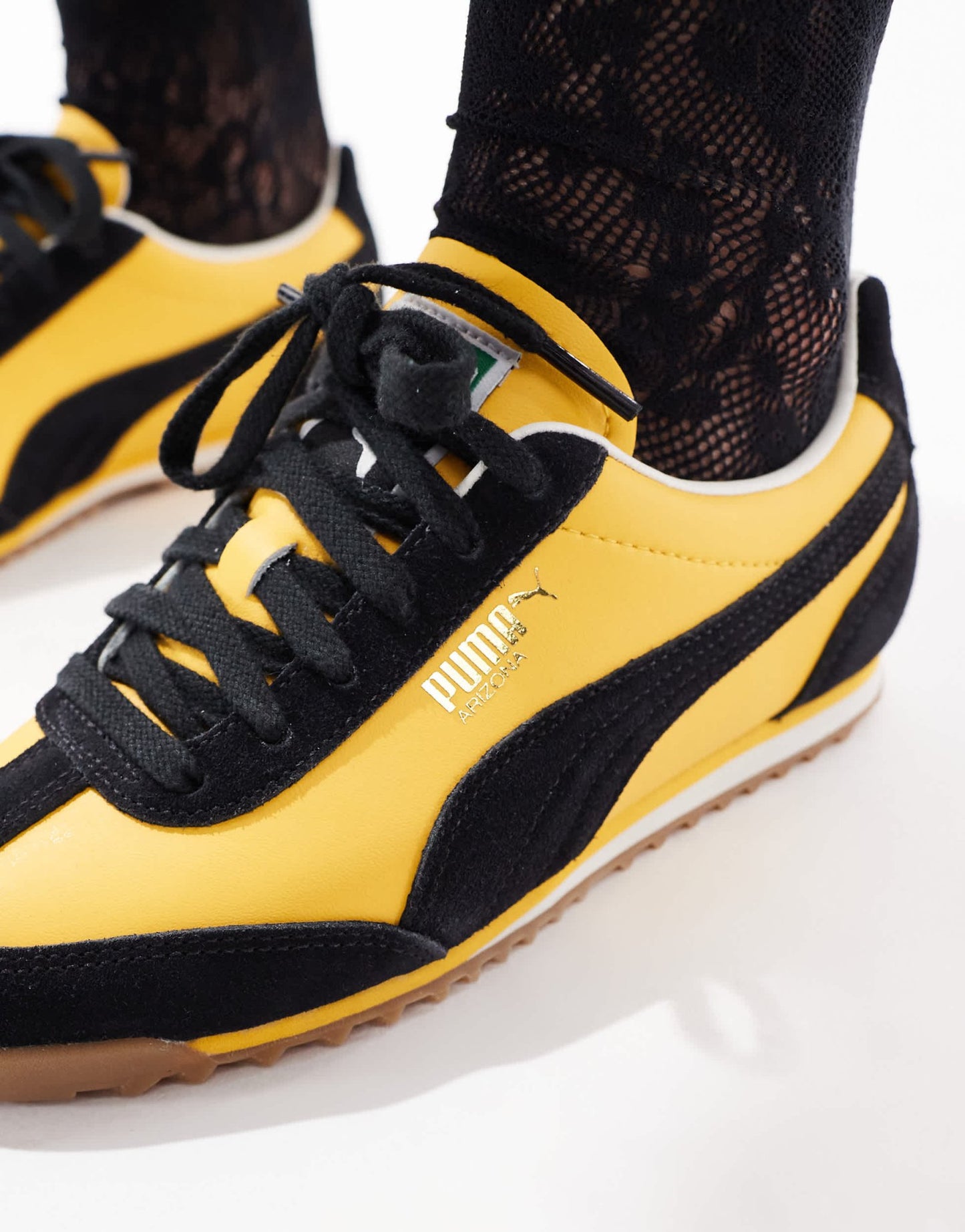 Puma Arizona trainers in yellow & black - ASOS Sample Sale EU Store