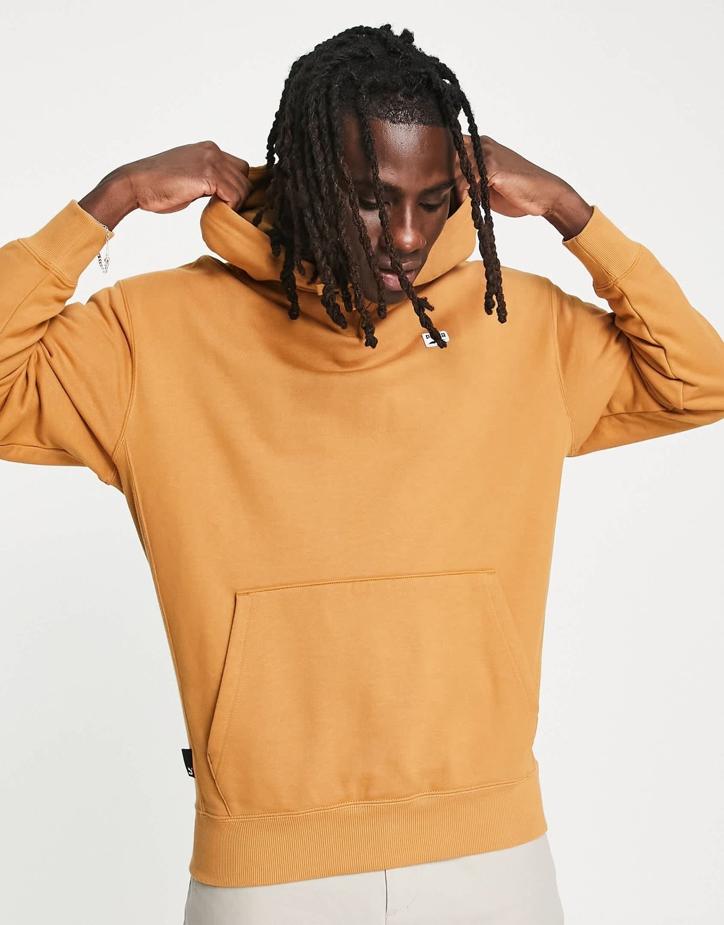 Puma downtown hoodie in tan - ASOS Sample Sale EU Store