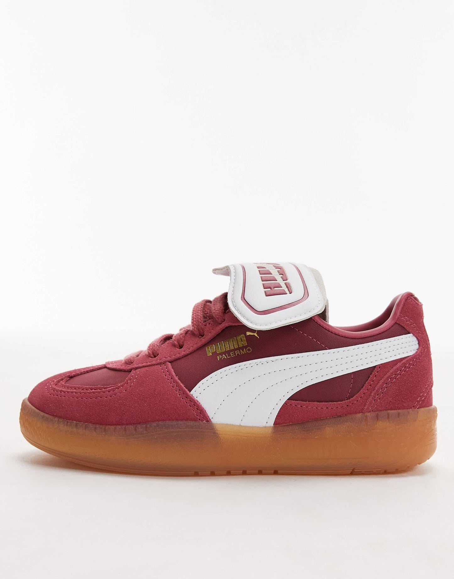 Puma Moda Tongue Palermo trainers in burgundy & white - ASOS Sample Sale EU Store