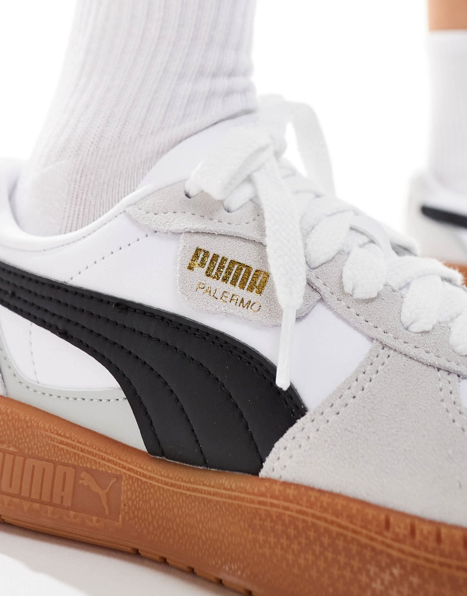 Puma Palermo LaModa trainers in white - ASOS Sample Sale EU Store