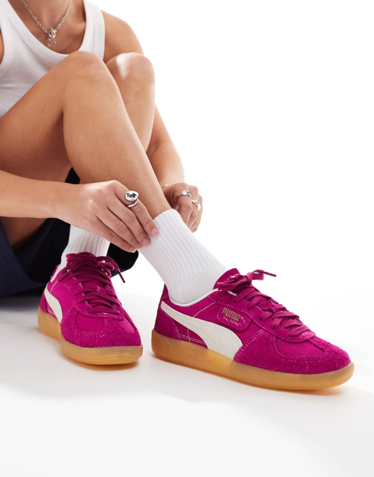 Puma Palermo Vintage trainers in pink - ASOS Sample Sale EU Store