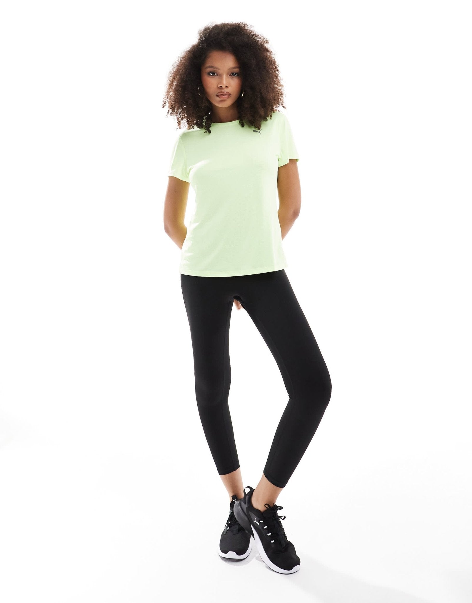 Puma run Favourite t-shirt in neon green - ASOS Sample Sale EU Store