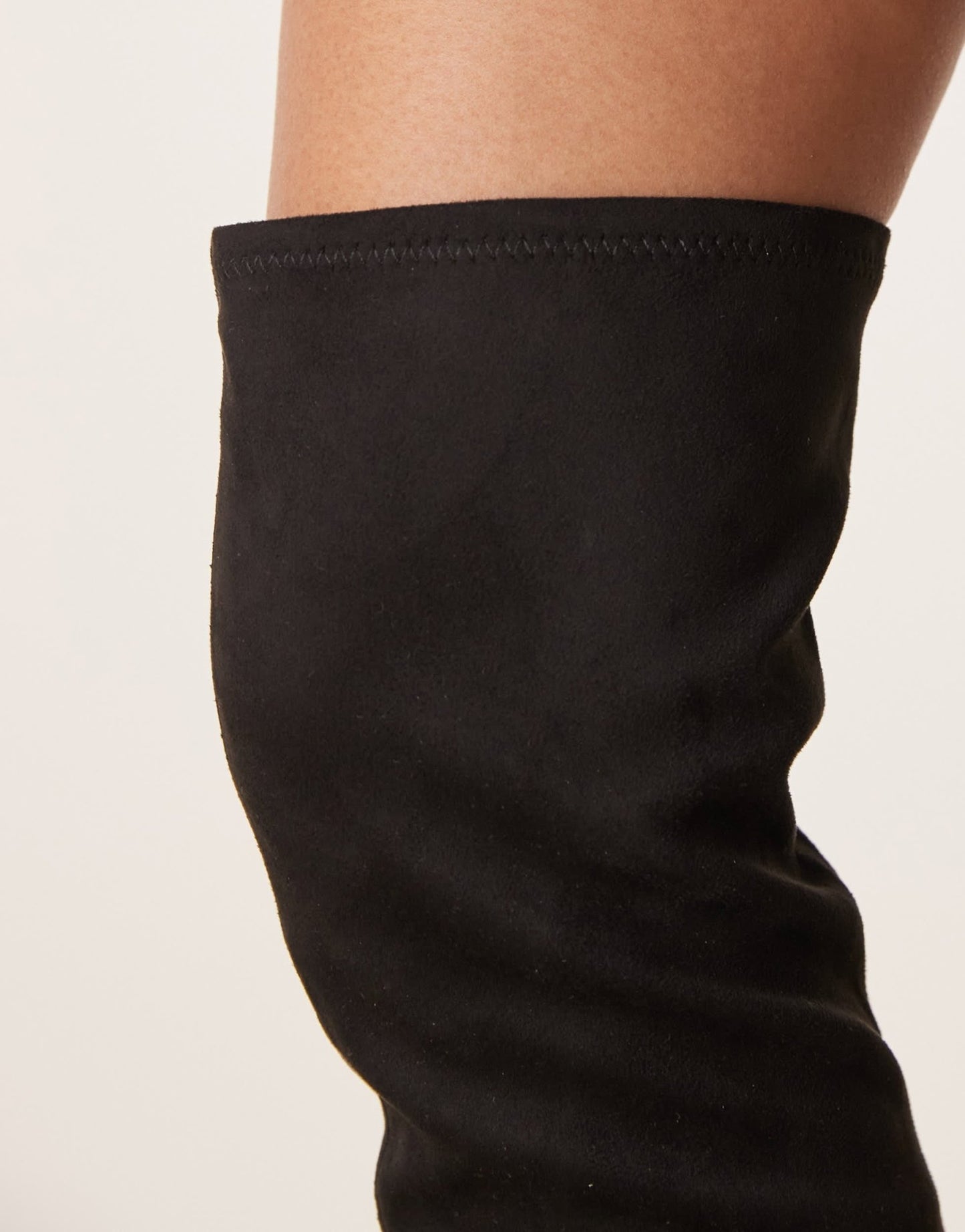RAID Rykiel block heel over the knee boots in black - ASOS Sample Sale EU Store