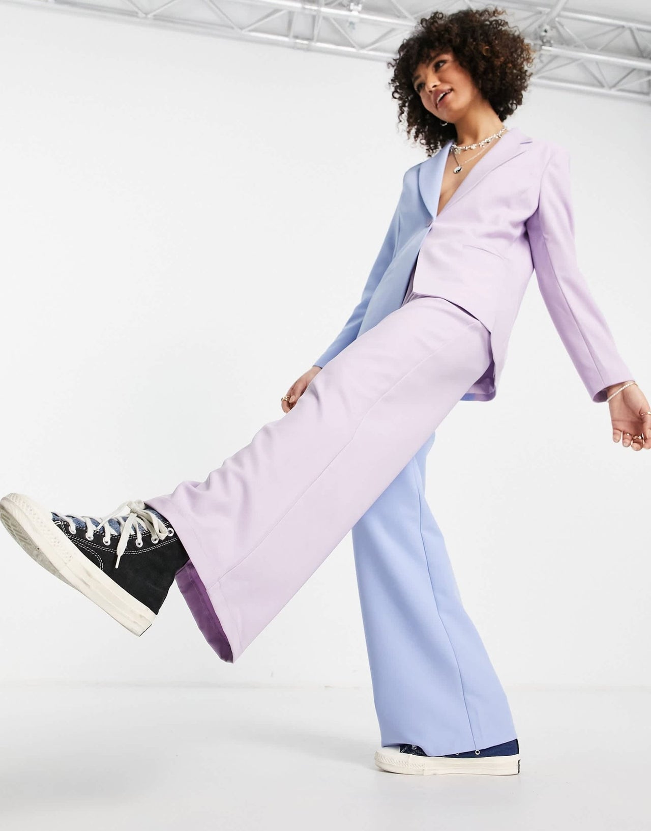 Reclaimed Vintage inspired colour block trouser - ASOS Sample Sale EU Store