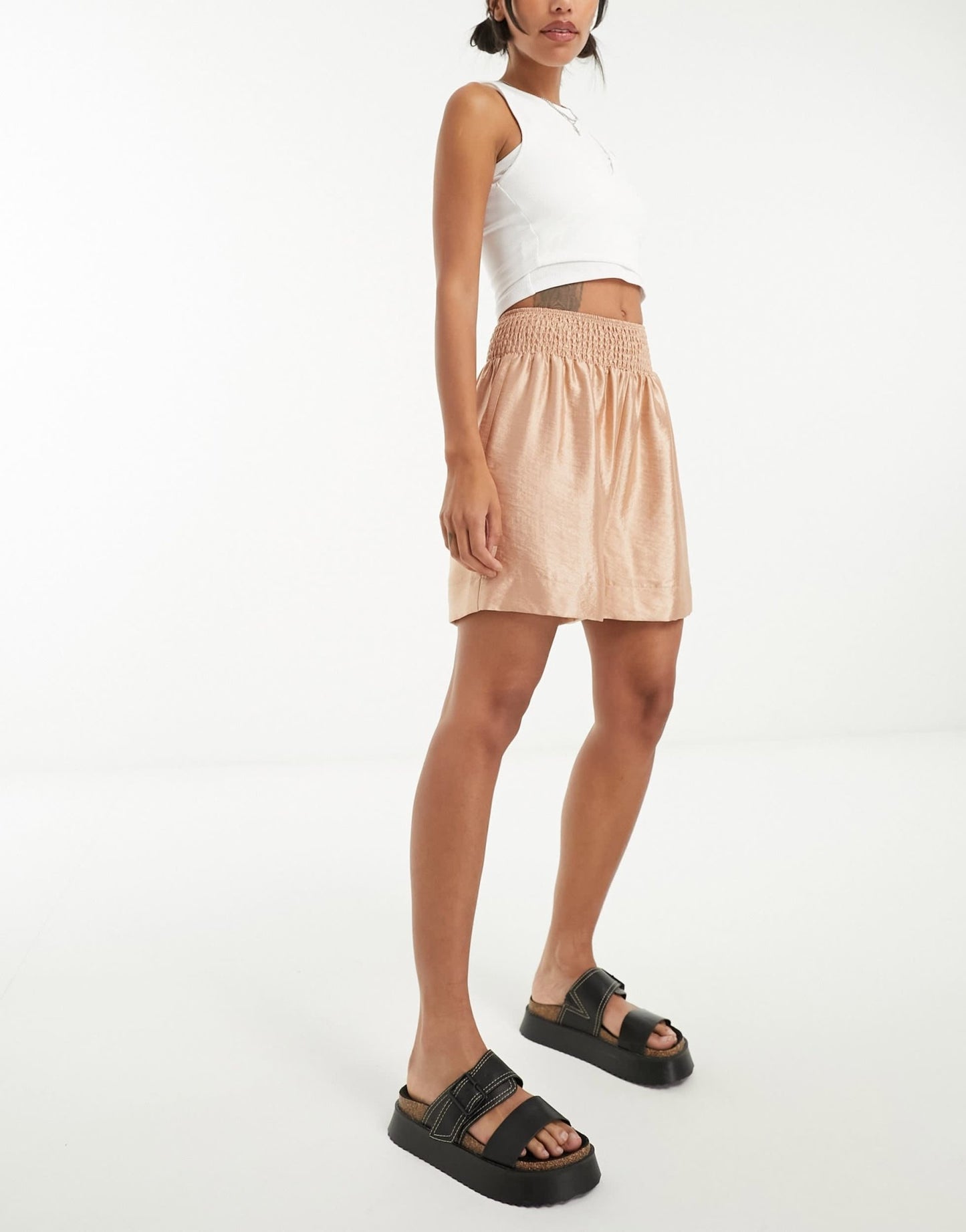 Reclaimed Vintage satin boxer shorts - ASOS Sample Sale EU Store