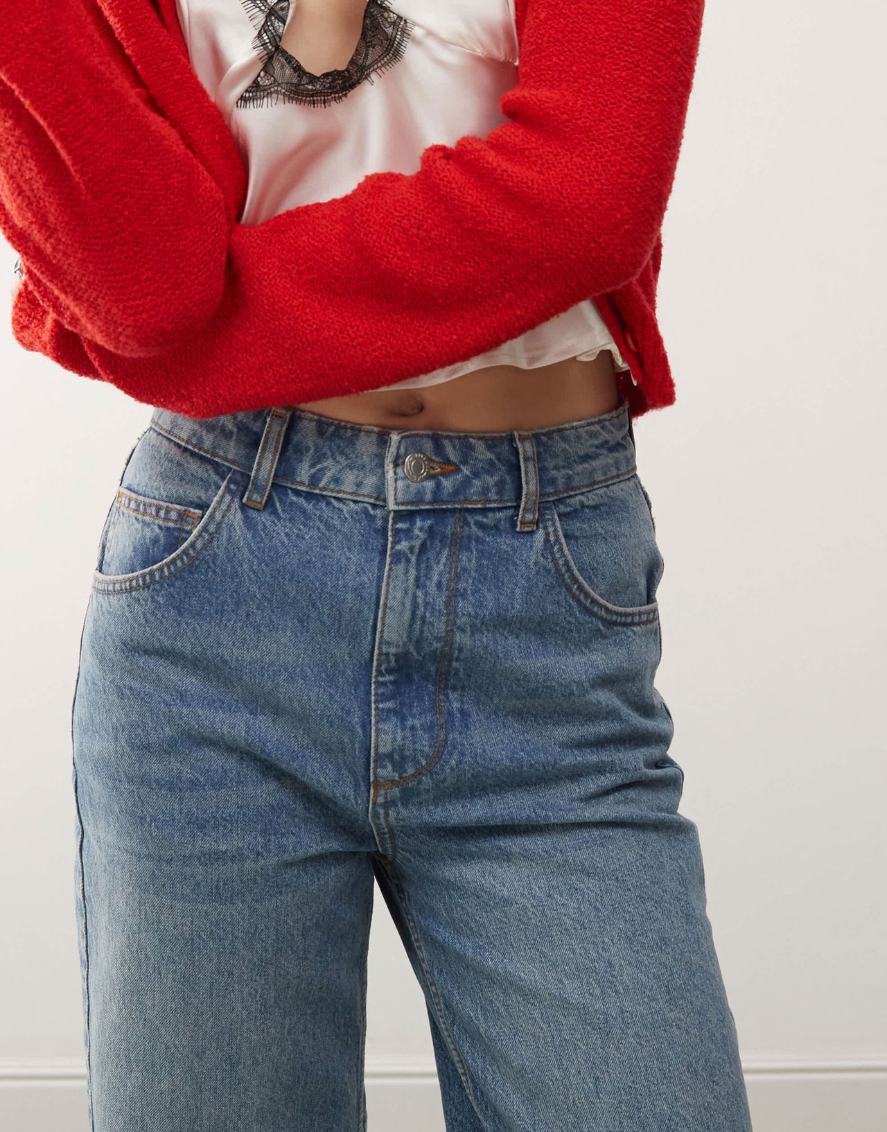 Reclaimed Vintage straight jean in blue wash - ASOS Sample Sale EU Store