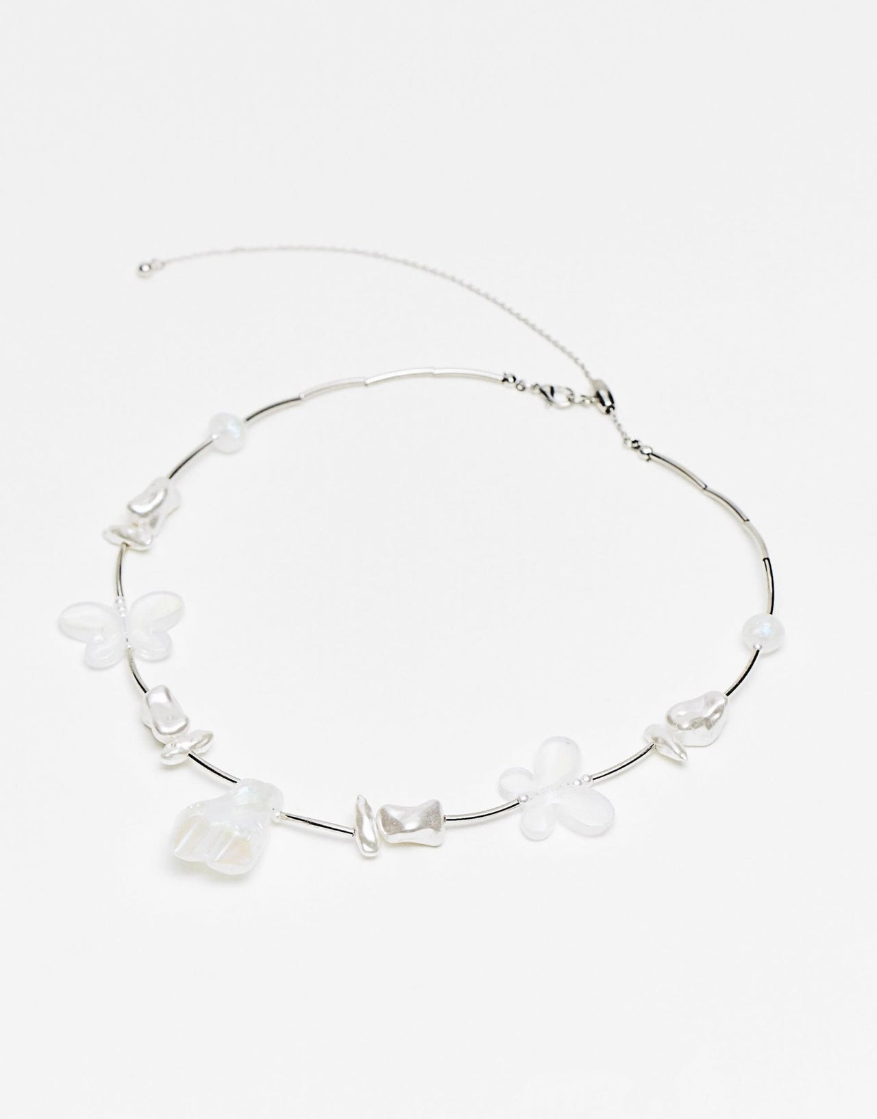 Reclaimed Vintage unisex beaded moonstone necklace - ASOS Sample Sale EU Store