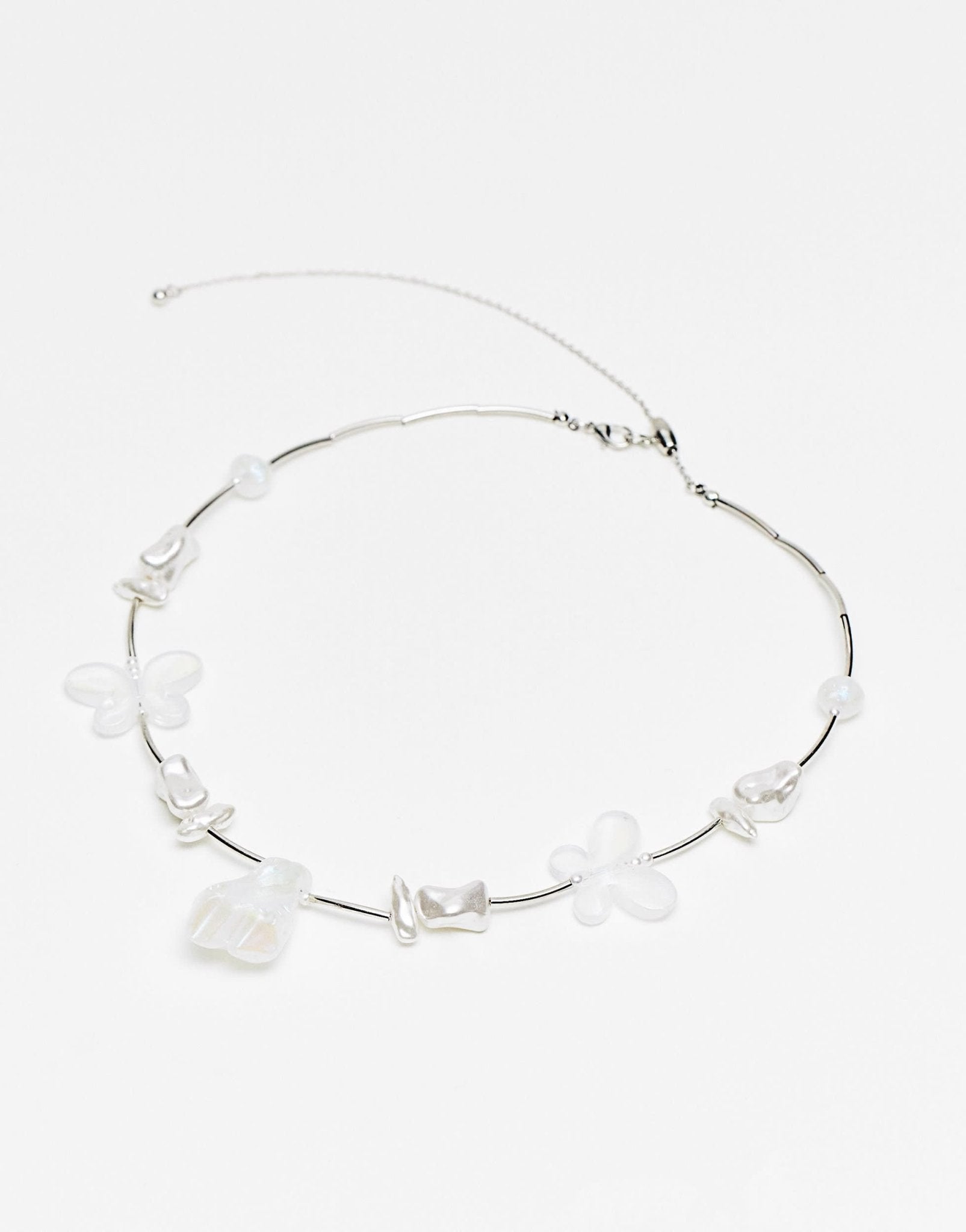 Reclaimed Vintage unisex beaded moonstone necklace - ASOS Sample Sale EU Store