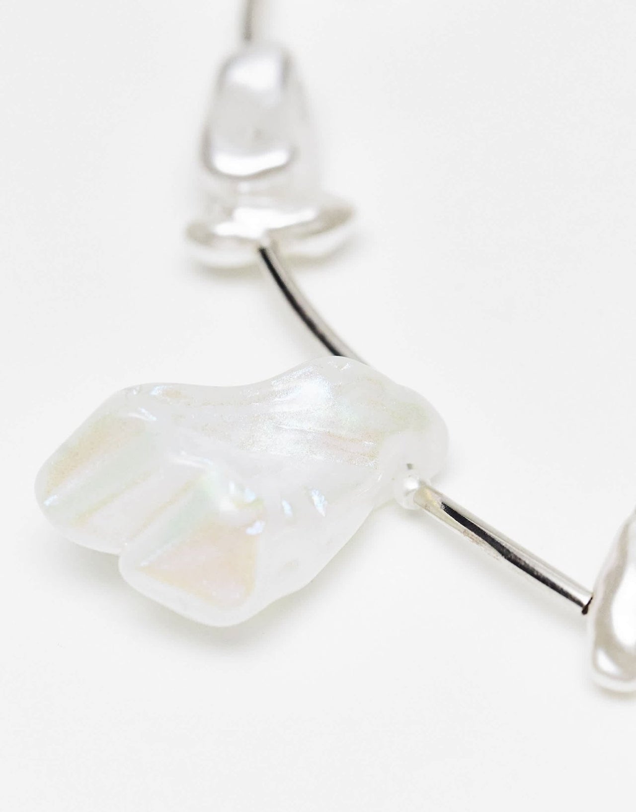 Reclaimed Vintage unisex beaded moonstone necklace - ASOS Sample Sale EU Store